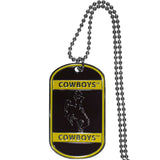 Wyoming Cowboy Tag Necklace - Wyoming Cowboy - Flyclothing LLC