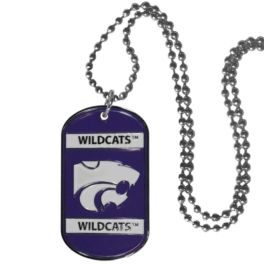 Kansas St. Wildcats Tag Necklace - Kansas St. Wildcats - Flyclothing LLC