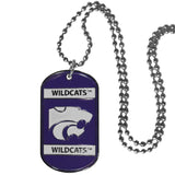 Kansas St. Wildcats Tag Necklace - Kansas St. Wildcats - Flyclothing LLC
