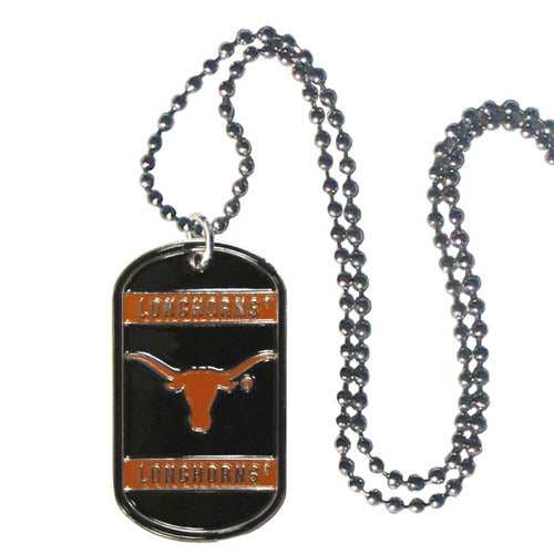 Texas Longhorns Tag Necklace - Texas Longhorns - Flyclothing LLC