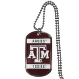 Texas A & M Aggies Tag Necklace - Texas A & M Aggies - Flyclothing LLC