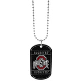 Ohio St. Buckeyes Tag Necklace - Ohio State Buckeyes - Flyclothing LLC