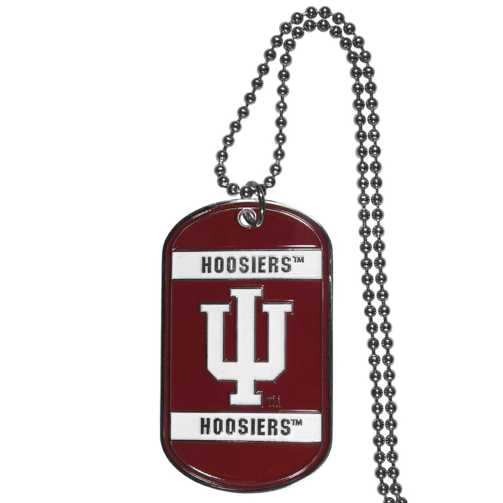 Indiana Hoosiers Tag Necklace - Indiana Hoosiers - Flyclothing LLC