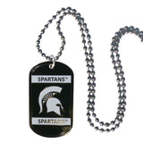 Michigan St. Spartans Tag Necklace - Michigan St. Spartans - Flyclothing LLC