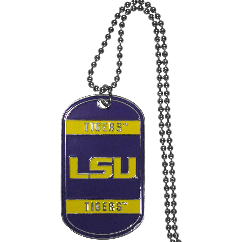 LSU Tigers Tag Necklace - LSU Tigers - Flyclothing LLC
