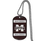 Mississippi St. Bulldogs Tag Necklace - Mississippi St. Bulldogs - Flyclothing LLC