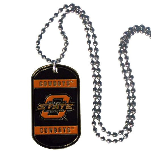Oklahoma State Cowboys Tag Necklace - Oklahoma St. Cowboys - Flyclothing LLC