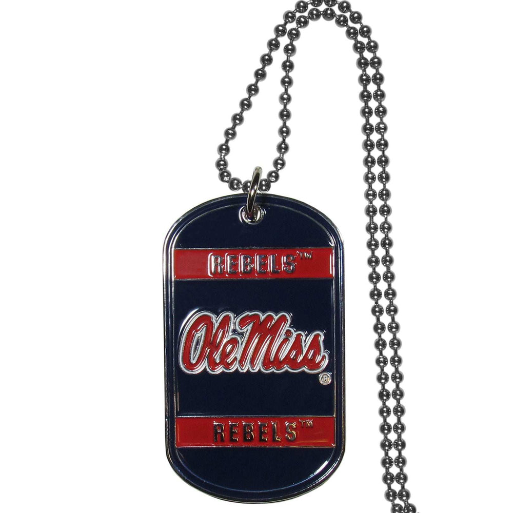 Mississippi Rebels Tag Necklace - Mississippi Rebels - Flyclothing LLC