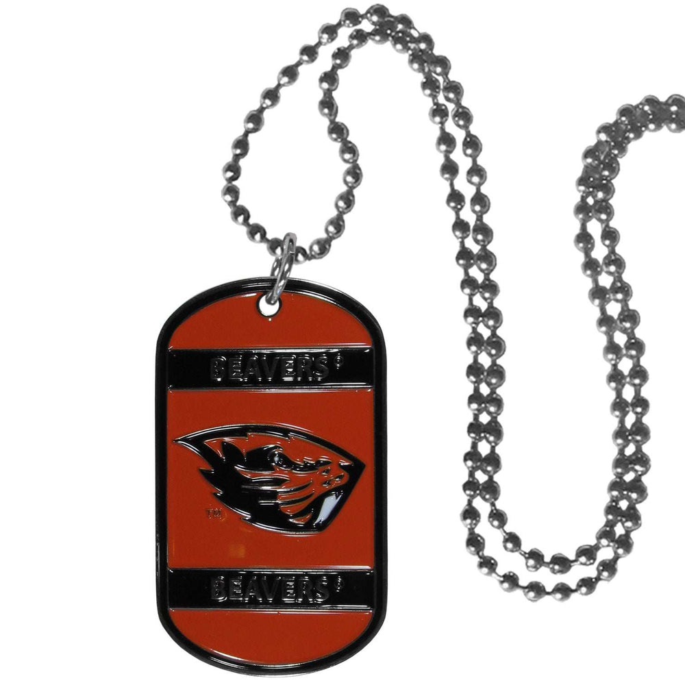 Oregon St. Beavers Tag Necklace - Oregon St. Beavers - Flyclothing LLC