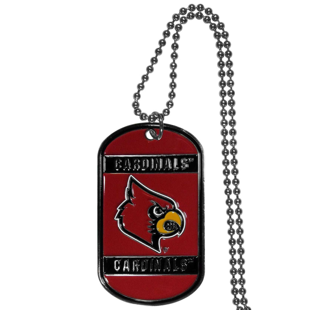 Louisville Cardinals Tag Necklace - Louisville Cardinals - Flyclothing LLC