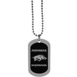 Arkansas Razorbacks Chrome Tag Necklace - Arkansas Razorbacks - Flyclothing LLC