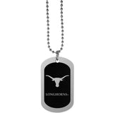Texas Longhorns Chrome Tag Necklace - Texas Longhorns - Flyclothing LLC