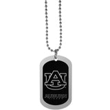 Auburn Tigers Chrome Tag Necklace - Auburn Tigers - Flyclothing LLC