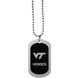 Virginia Tech Hokies Chrome Tag Necklace - Virginia Tech Hokies - Flyclothing LLC