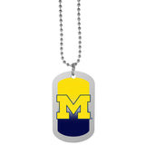 Michigan Wolverines Team Tag Necklace - Michigan Wolverines - Flyclothing LLC