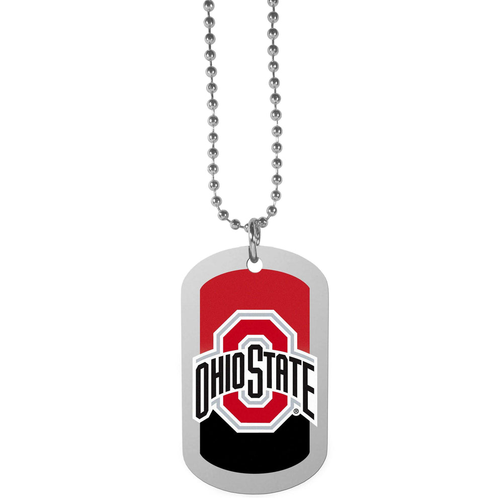 Ohio St. Buckeyes Team Tag Necklace - Ohio State Buckeyes - Flyclothing LLC
