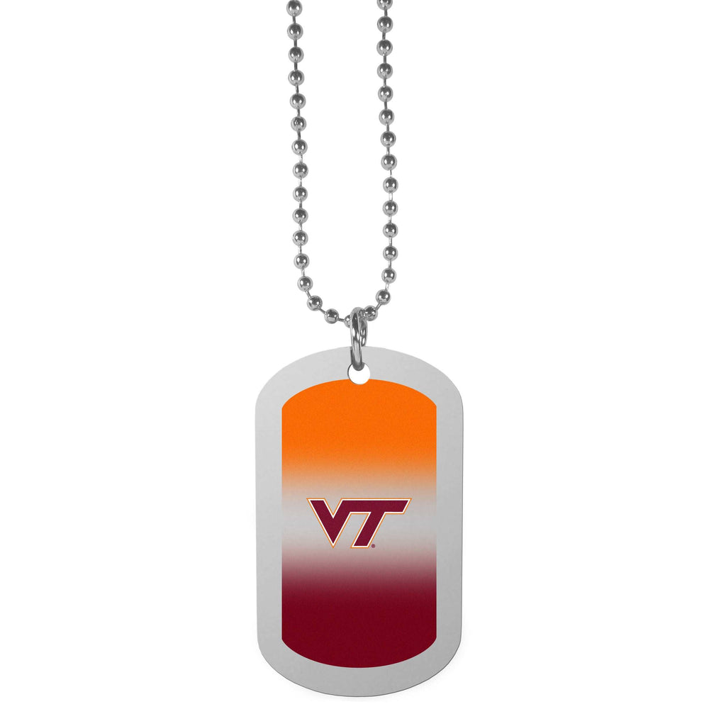 Virginia Tech Hokies Team Tag Necklace - Virginia Tech Hokies - Flyclothing LLC
