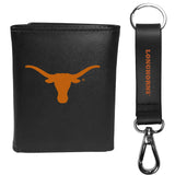 Texas Longhorns Tri-fold Wallet & Strap Key Chain - Texas Longhorns - Flyclothing LLC