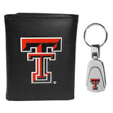 Texas Tech Raiders Tri-fold Wallet & Steel Key Chain - Texas Tech Raiders - Flyclothing LLC