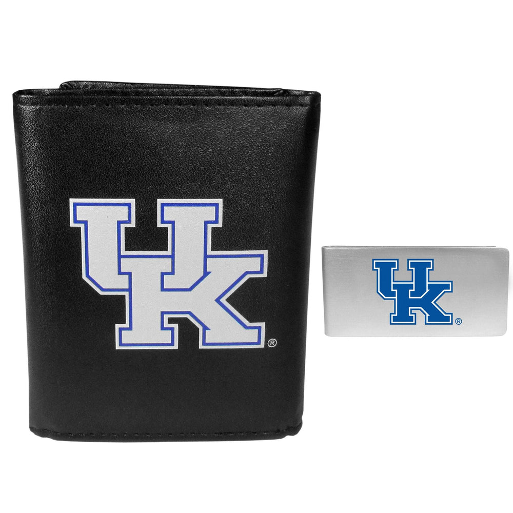 Kentucky Wildcats Tri-fold Wallet & Money Clip - Kentucky Wildcats - Flyclothing LLC