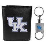 Kentucky Wildcats Tri-fold Wallet & Valet Key Chain - Kentucky Wildcats - Flyclothing LLC