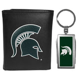 Michigan St. Spartans Tri-fold Wallet & Multitool Key Chain - Michigan St. Spartans - Flyclothing LLC