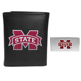 Mississippi St. Bulldogs Tri-fold Wallet & Money Clip - Mississippi St. Bulldogs - Flyclothing LLC
