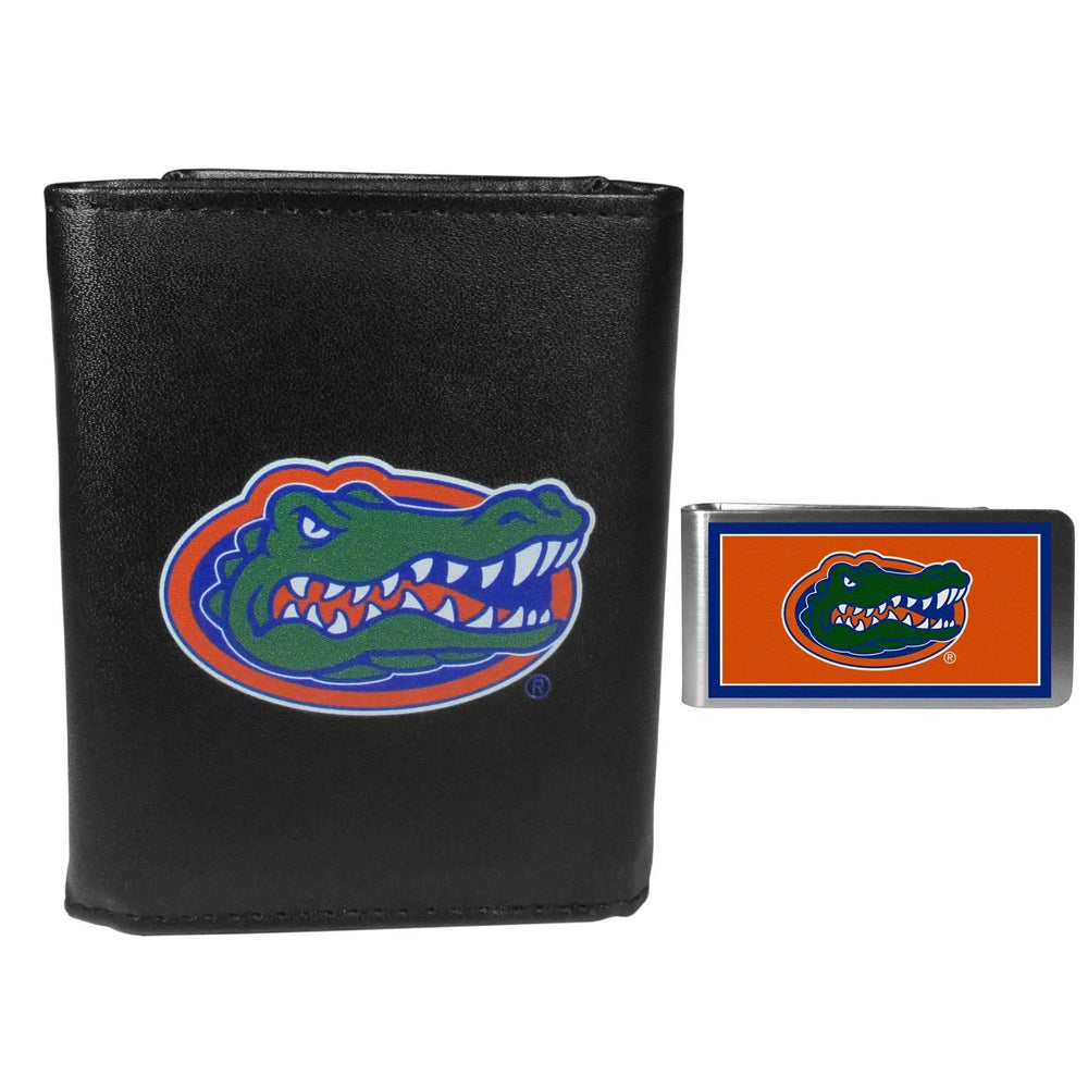 Florida Gators Tri-fold Wallet & Color Money Clip - Florida Gators - Flyclothing LLC