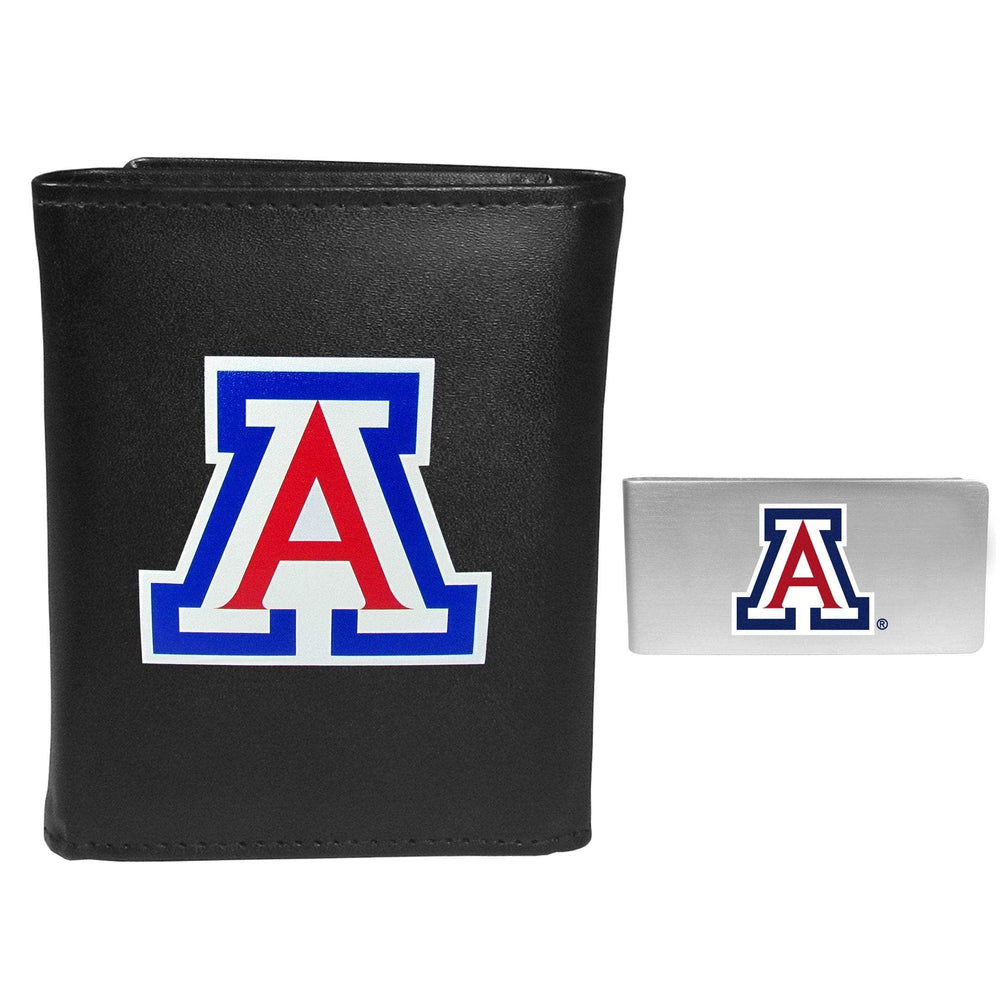 Arizona Wildcats Tri-fold Wallet & Money Clip - Arizona Wildcats - Flyclothing LLC