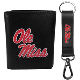 Mississippi Rebels Tri-fold Wallet & Strap Key Chain - Mississippi Rebels - Flyclothing LLC