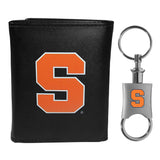 Syracuse Orange Tri-fold Wallet & Valet Key Chain - Syracuse Orange - Flyclothing LLC