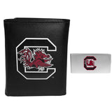 S. Carolina Gamecocks Tri-fold Wallet & Money Clip - S. Carolina Gamecocks - Flyclothing LLC
