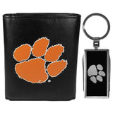 Clemson Tigers Tri-fold Wallet & Multitool Key Chain, Black - Clemson Tigers - Flyclothing LLC
