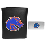 Boise St. Broncos Tri-fold Wallet & Money Clip - Boise St. Broncos - Flyclothing LLC