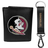 Florida St. Seminoles Tri-fold Wallet & Strap Key Chain - Florida St. Seminoles - Flyclothing LLC