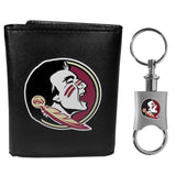 Florida St. Seminoles Tri-fold Wallet & Valet Key Chain - Florida St. Seminoles - Flyclothing LLC