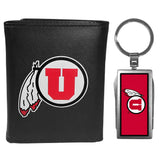 Utah Utes Tri-fold Wallet & Multitool Key Chain - Utah Utes - Flyclothing LLC