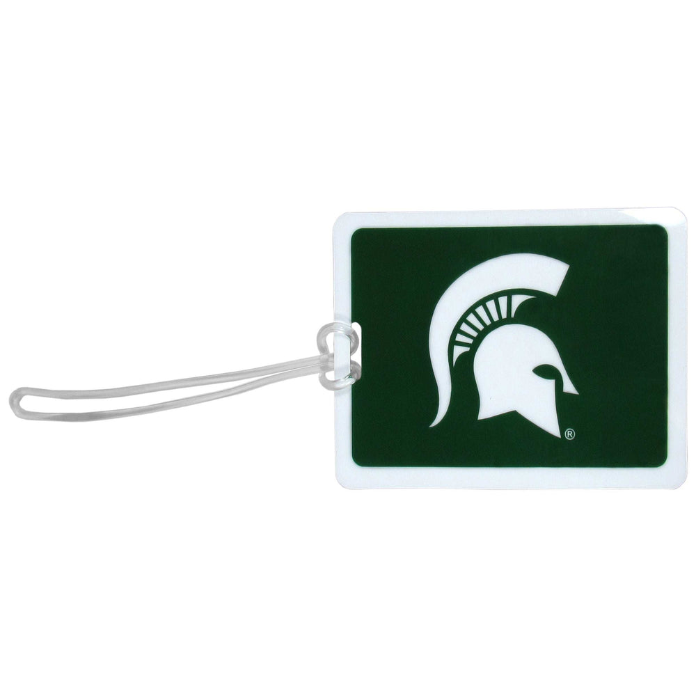 Michigan St. Spartans Vinyl Luggage Tag - Michigan St. Spartans - Flyclothing LLC