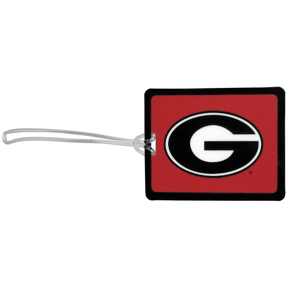 Georgia Bulldogs Vinyl Luggage Tag - Georgia Bulldogs - Flyclothing LLC