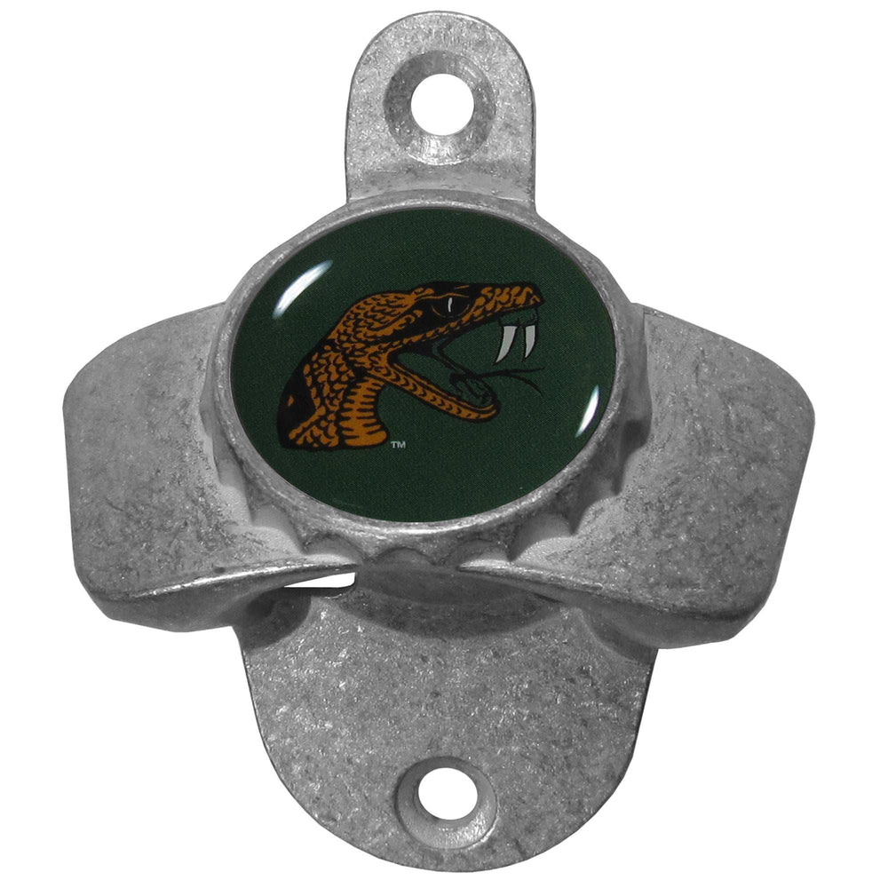 Florida A&M Rattlers Wall Mounted Bottle Opener - Florida A&M Rattlers - Flyclothing LLC