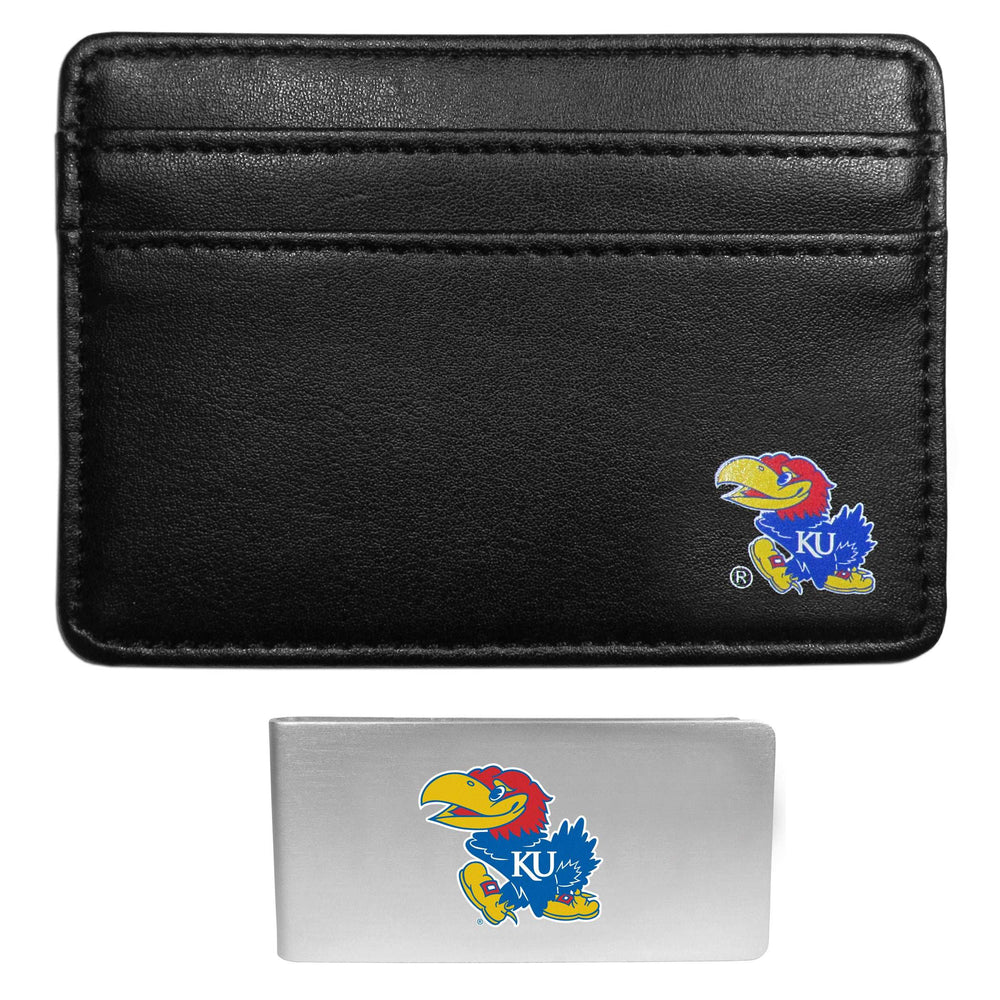Kansas Jayhawks Weekend Wallet & Money Clip - Kansas Jayhawks - Flyclothing LLC