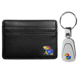 Kansas Jayhawks Weekend Wallet & Steel Key Chain - Kansas Jayhawks - Flyclothing LLC