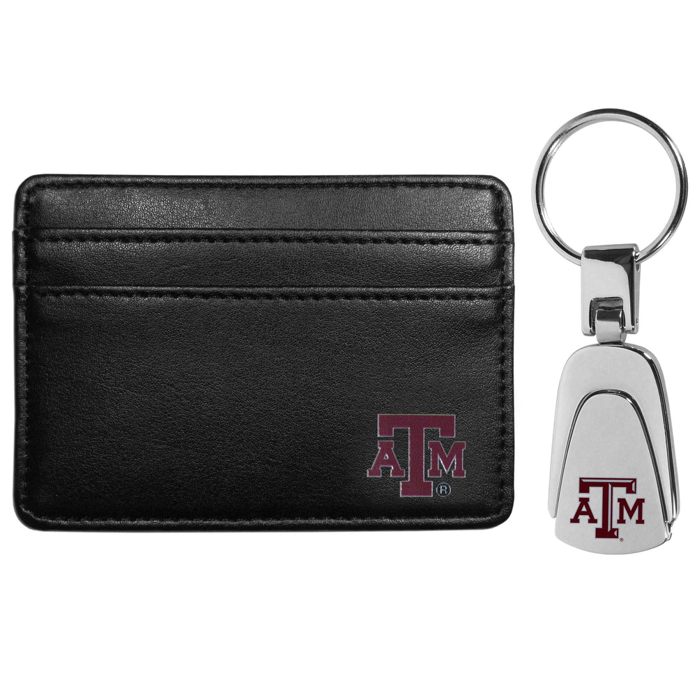 Texas A & M Aggies Weekend Wallet & Steel Key Chain - Texas A & M Aggies - Flyclothing LLC
