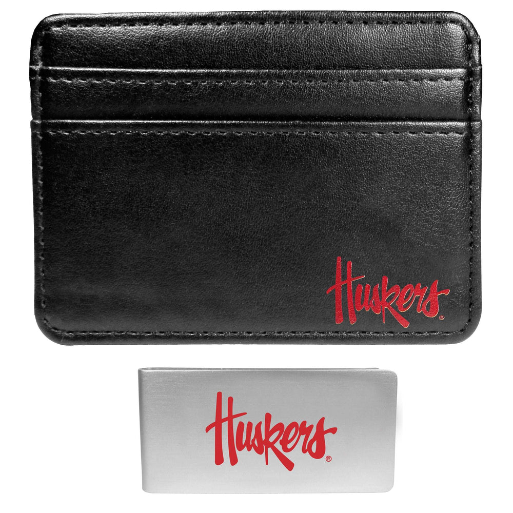 Nebraska Cornhuskers Weekend Wallet & Money Clip - Nebraska Cornhuskers - Flyclothing LLC
