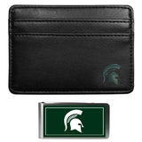 Michigan St. Spartans Weekend Wallet & Color Money Clip - Michigan St. Spartans - Flyclothing LLC