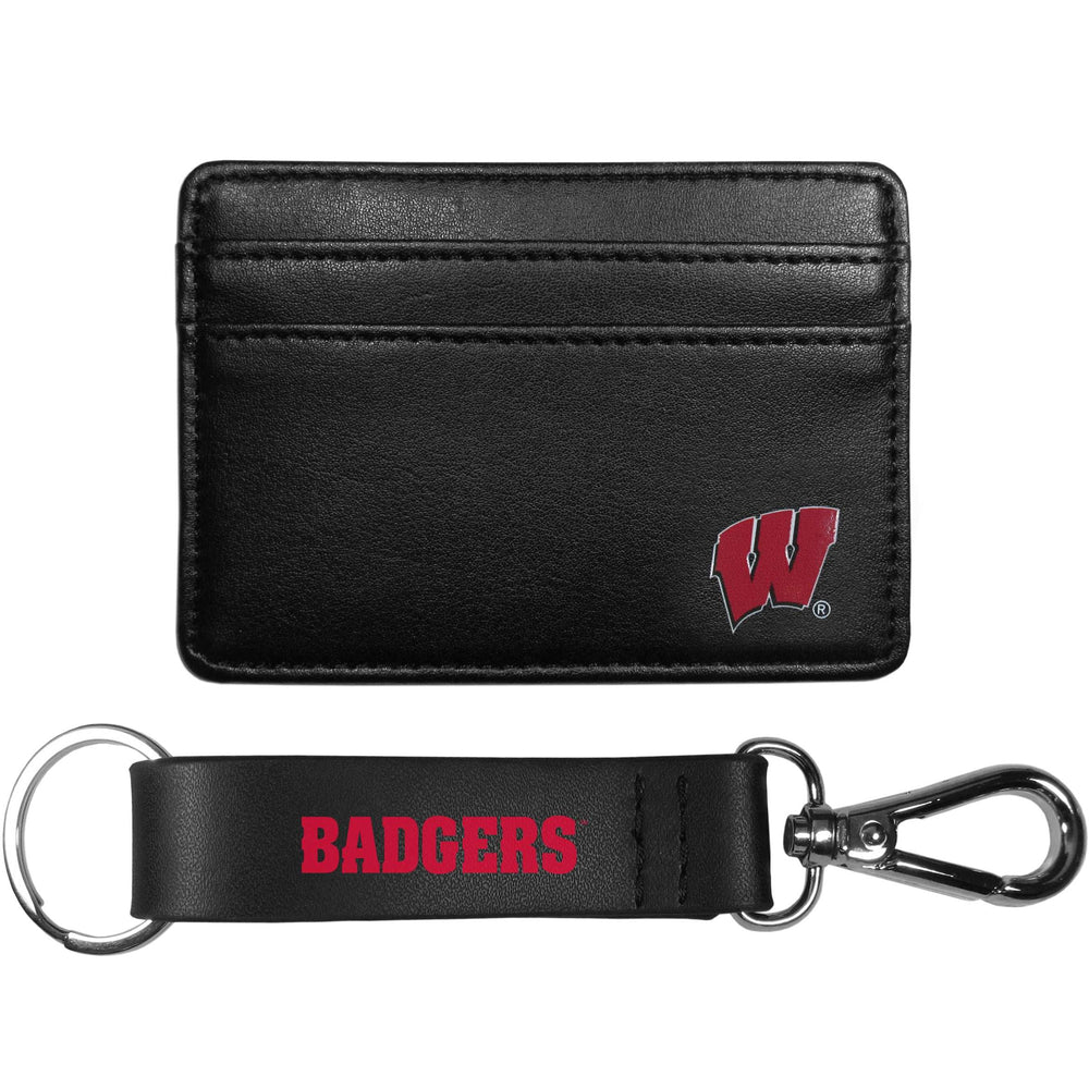 Wisconsin Badgers Weekend Wallet & Strap Key Chain - Wisconsin Badgers - Flyclothing LLC
