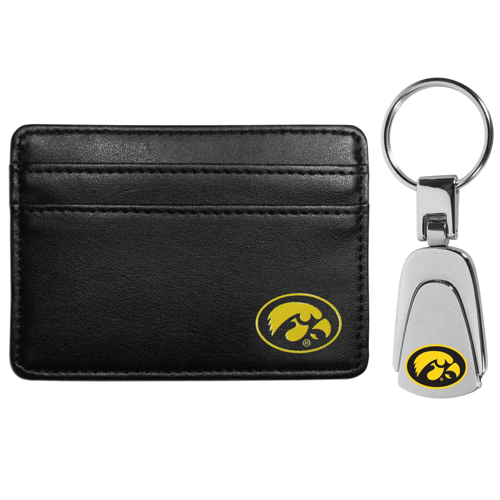Iowa Hawkeyes Weekend Wallet & Steel Key Chain - Iowa Hawkeyes - Flyclothing LLC