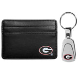 Georgia Bulldogs Weekend Wallet & Steel Key Chain - Georgia Bulldogs - Flyclothing LLC