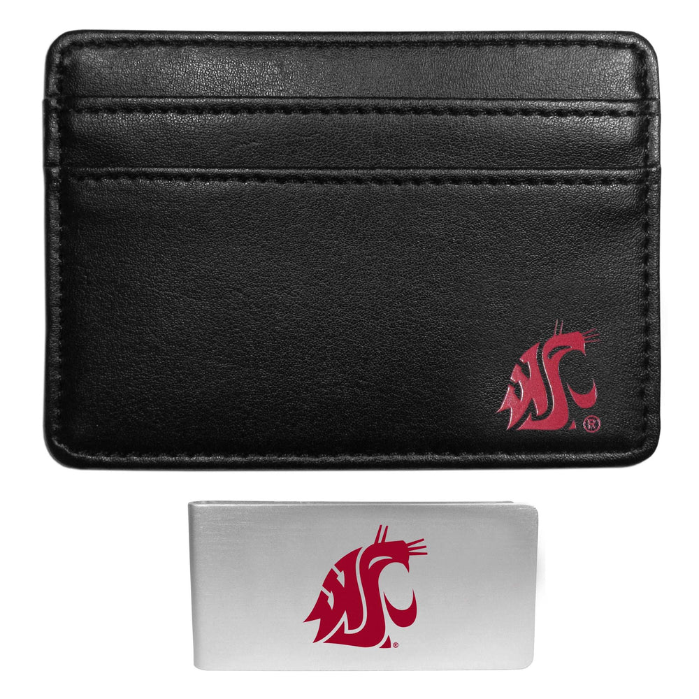 Washington St. Cougars Weekend Wallet & Money Clip - Washington St. Cougars - Flyclothing LLC
