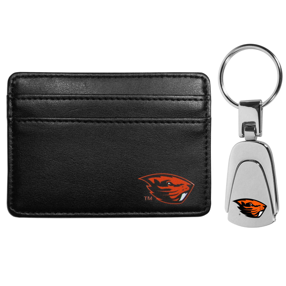 Oregon St. Beavers Weekend Wallet & Steel Key Chain - Oregon St. Beavers - Flyclothing LLC